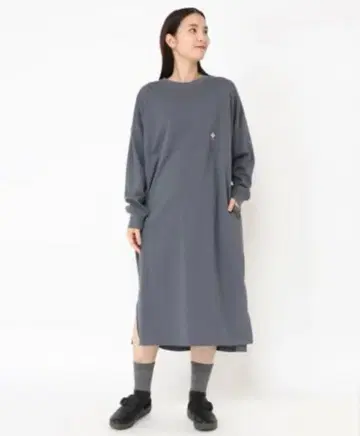 컬럼비아 긴팔 티셔츠 원피스