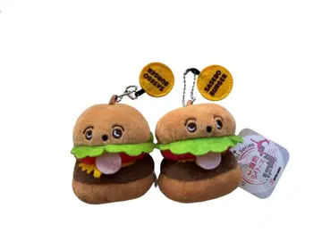 사세보 햄버거 봉제 인형 키링