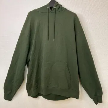 Champion ECO AUTHENTIC 무지 후드티 3XL 다크 그린