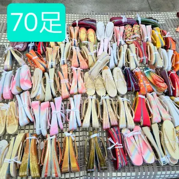 조리 70켤레 일괄 세트 포멀 캐주얼 중고품