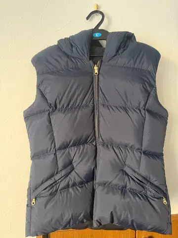 후드 부착 리버서블 다운 베스트