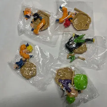 드래곤볼 초코 서플라이 5체 세트