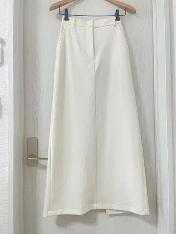 CLANE 롱 스커트 아이보리 사이즈 1