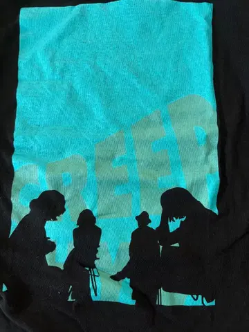 크리프하이프 T셔츠 XS사이즈 레어 초기 초레어 귀중