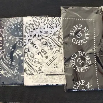 BUMP OF CHICKEN 반다나 3종 세트