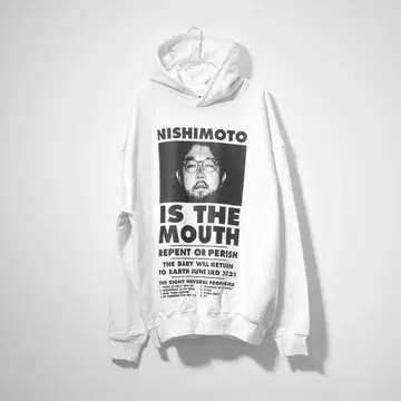 니시모토이즈 더 마우스 클래식 스웨트 후디 XL