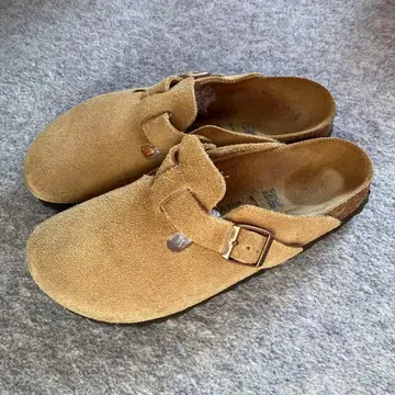 버켄스탁 보스턴 스웨이드 38 24.5cm