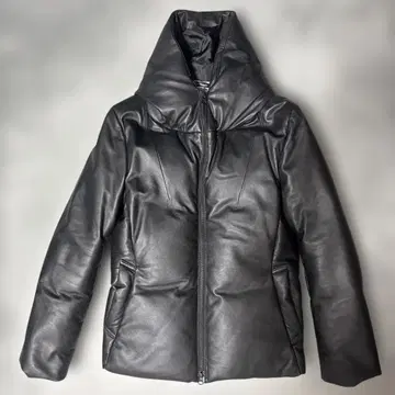 테트옴 가죽 다운 자켓