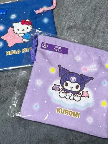 헬로키티 & 쿠로미 1번 복권 복조리 세트