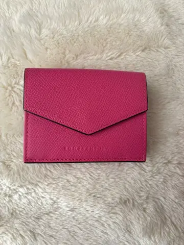 BONAVENTURA 스몰 지갑 노빌레 가죽/퓨샤 핑크