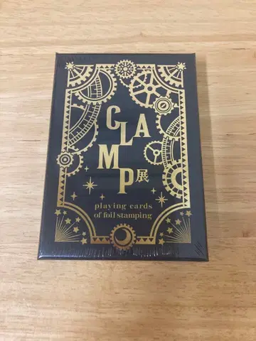 CLAMP전 금박 카드놀이