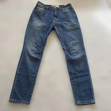 블루걸 진 다크 블루 스트레이트 레그 데님