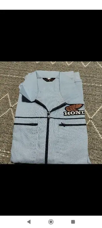 HONDA 반팔 작업복 점프수트