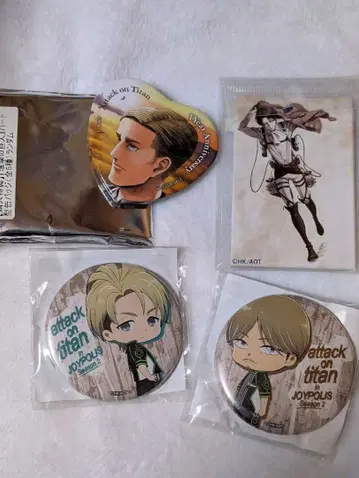 진격의 거인 캔뱃지