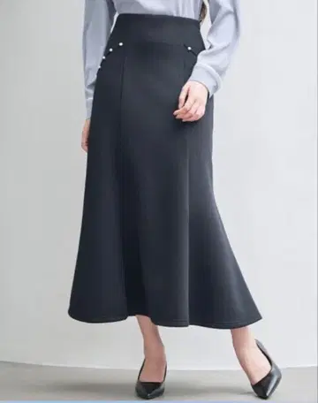 세존드파피용 스커트 머메이드 펄 블랙