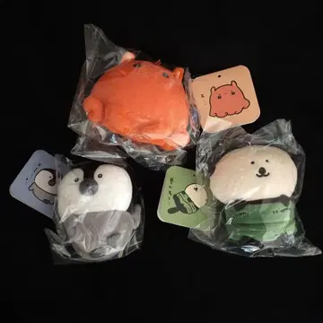 나가노 수족관 마스코트 3종 세트