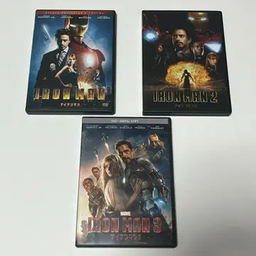 영화 아이언맨 (Iron Man) DVD 3개 세트