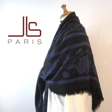 택 포함 새상품 JEAN-LOUIS SCHERRER 울 실크 대형 스카프