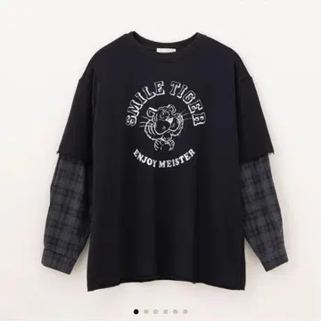 Ways will W-8142 롱 T 블랙 M