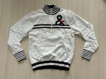 and per se 스트라이프 화이트 자켓 겨울용