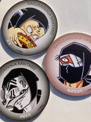 닌타마 란타로 아마코 소베 코믹스 갤러리 코스터 3개 세트