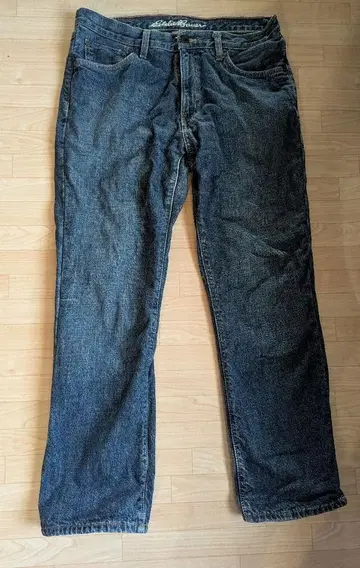 Eddie Bauer 안감 플란넬 데님 팬츠 에디 바우어 멕시코제