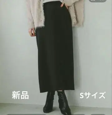 GLOBAL WORK 맨투맨 니트 내로우 스커트