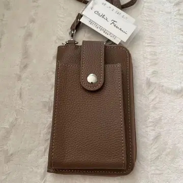 Cathie Ferrani 브라운 스마트폰 숄더백