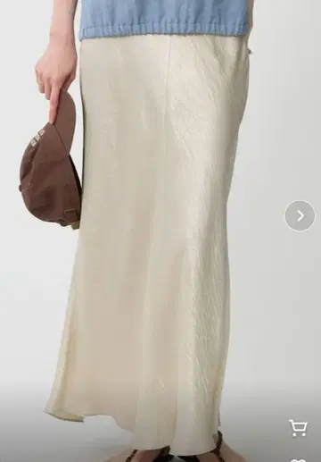 BABYLONE 빈티지 새틴 SK 36 사이즈