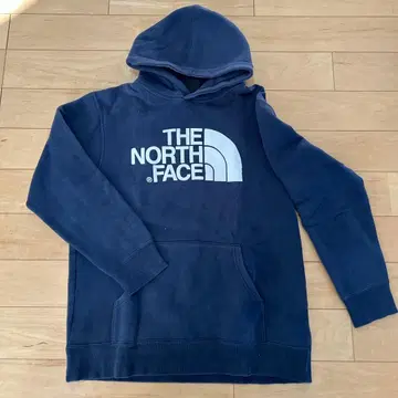 THE NORTH FACE 네이비 후드 부착 후드티
