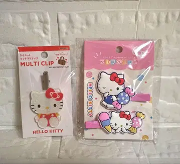 헬로키티 멀티 클립 2개 세트