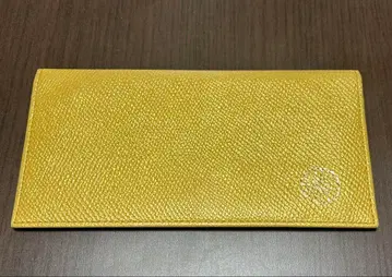 황실 한정품 장지갑 국화 문양 황궁 가죽제품 골드 컬러 개운