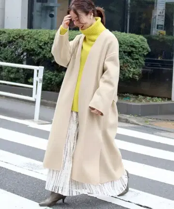 새상품급 IENA manteco 더블 페이스 코트