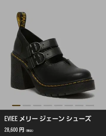 EVIEE 메리제인 슈즈 블랙 사이즈 25