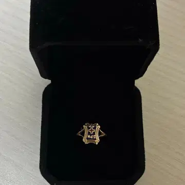 캐나다제 26sBIRKS사 SPH 카보숑컷 반지 10금 견고 10K 골드