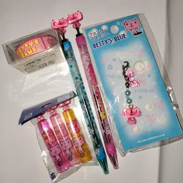 BETTY'S BLUE 문구 세트 베티즈 블루 에이미짱 헤이세이 레트로