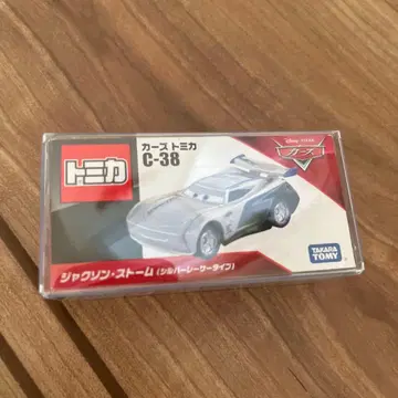 [ 새상품 미개봉 ] 카즈 토미카 C-38 잭슨 스톰 ( 실버 레이서 )