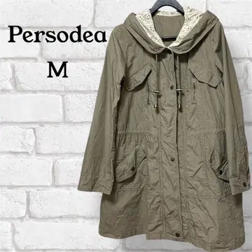 Persodea 아우터 점퍼 M 카키 계열 레이스 여성용