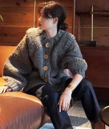 [ etre tokyo ] 핸드 니트 가디건