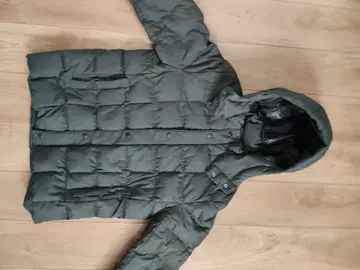 그레이 다운 자켓 퀼팅