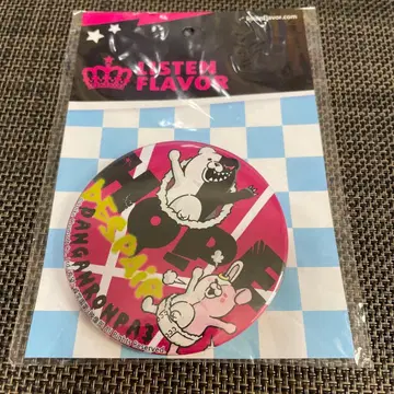 단간론파 LISTEN FLAVOR 모노쿠마 & 모노미 캔뱃지