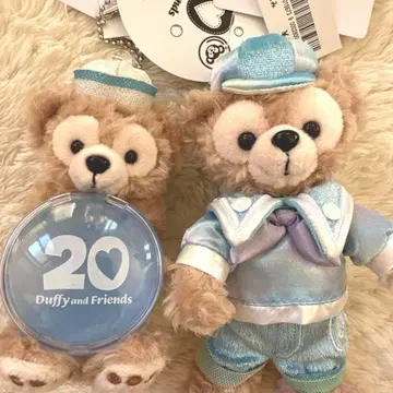 컬러풀 해피니스 더피 인형 배지 참