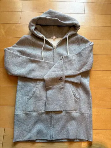 DRESSTERIOR 그레이 후드 부착 후드티 사이즈 2