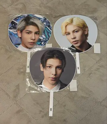 SnowMan 라울 부채 3개 세트