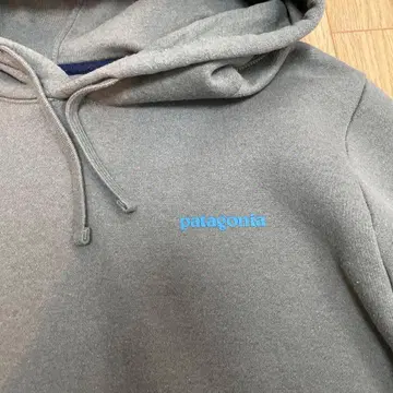 patagonia 그레이 후드 부착 후드티