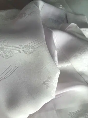 나가주반 미착용 순수 실크