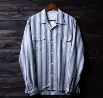 PABLO VINCI Ombre striped shirt