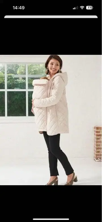 SWEET MOMMY 마마 코트 온부 코트 다코 코트 퀼팅