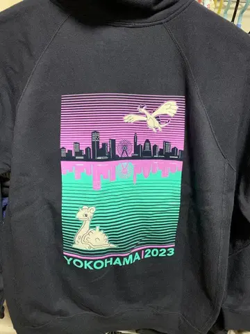 후드티 피카츄 루기아 라프라스 후디 네이비 M WCS2023