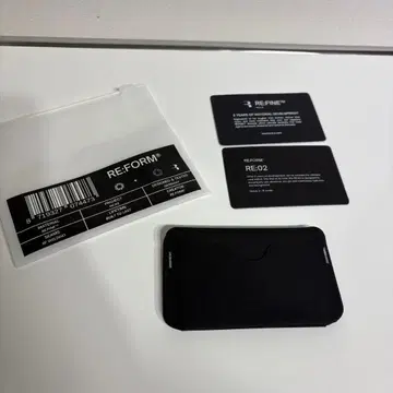 새상품 RE:FORM RE:02 카드 홀더 리폼 02